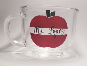 Teacher Glass Mug
