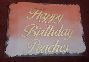 18x24 Acrylic Sign