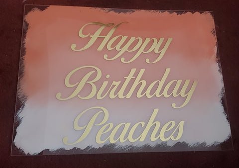 18x24 Acrylic Sign