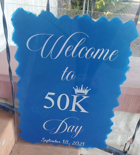 18x24 Acrylic Sign
