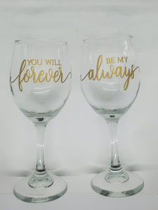 Sweetheart Wine Glasses